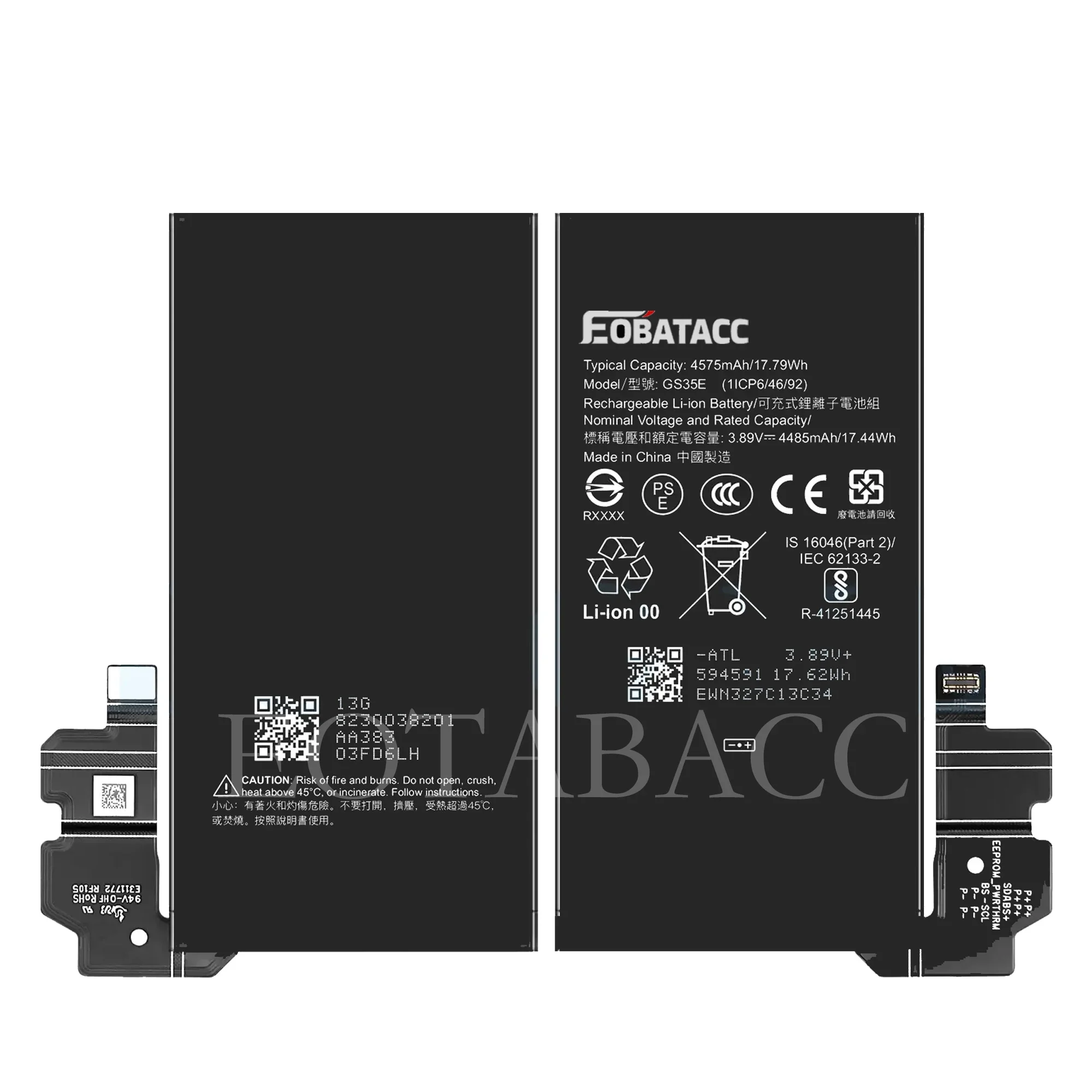 EOTABACC 100% New Original Battery GS35E For HTC Google pixel 8 Phone Battery +Tools