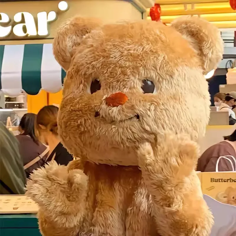 Simbok-Costume de mascotte d'ours en peluche, tablier de port de beurre, olympiques de fête d'anniversaire, tête de JoendocBear, nouveau