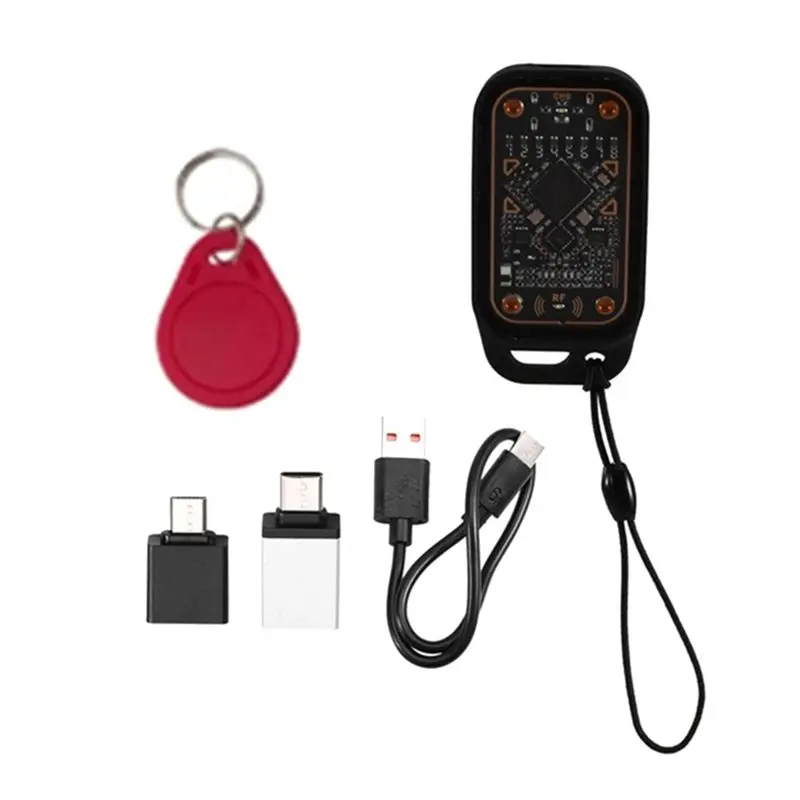 Chameleon V3.0 RFID Smart Chip Reader Copyer With 1 UID Keychain IC ID Card Decode Reset Automatic Polling