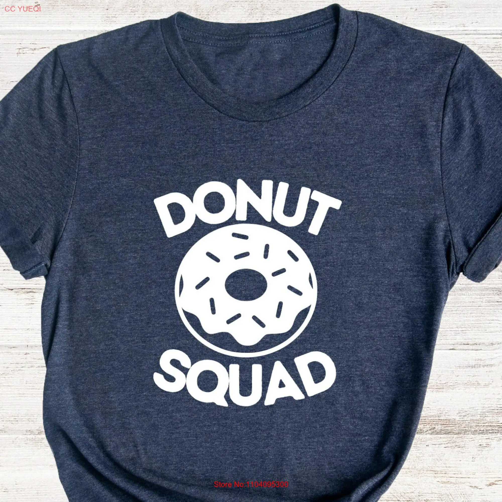 Donut Squad T Shirt National Doughnut Day Family Friend Matching Best Food Bachelorette long or short sleeves