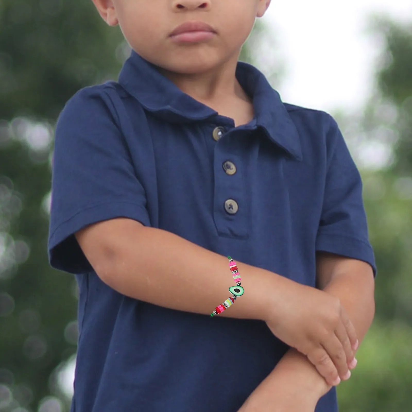 12 قطعة من الأساور المطرزة للنساء، تصميم فاكهة أنيق، سوار ساحر قابل للتكديس، خفيف الوزن ومريح، ملابس يومية جمالية