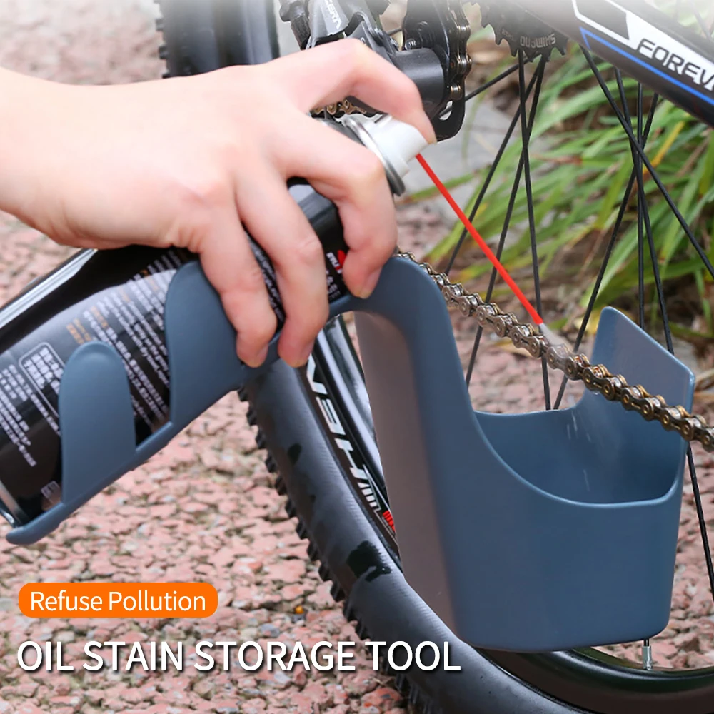 Bicycle Grease Storage Tool Portable Handheld Motorcycle Chain Oil Storage Tool Anti-corrosion for Bicycle Maintenance Equipment