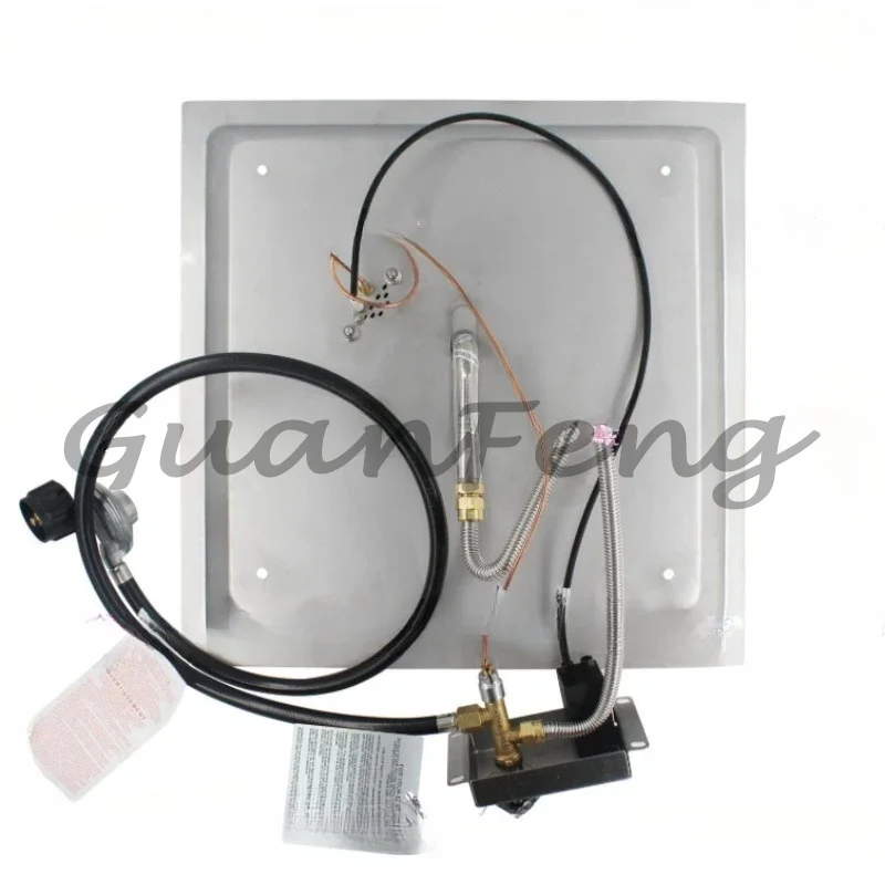 Square concave brazing furnace system 480Mm gas low pressure stainless steel furnace