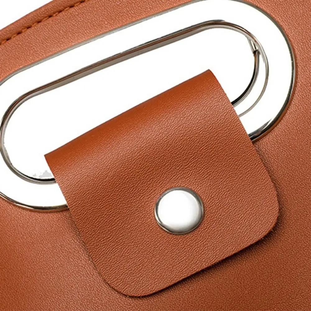 Borsa tote per documenti da ufficio in PU alla moda Borsa per computer di grande capacità in tinta unita Borsa per laptop Borsa per documenti Ragazze