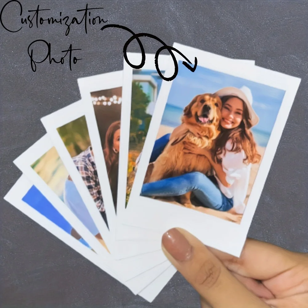 5Pcs Custom Photo, Personalized Couple Photo, DIY Custom Birthday and Sacred Certificate Gift, Anniversary Gift, Exquisite