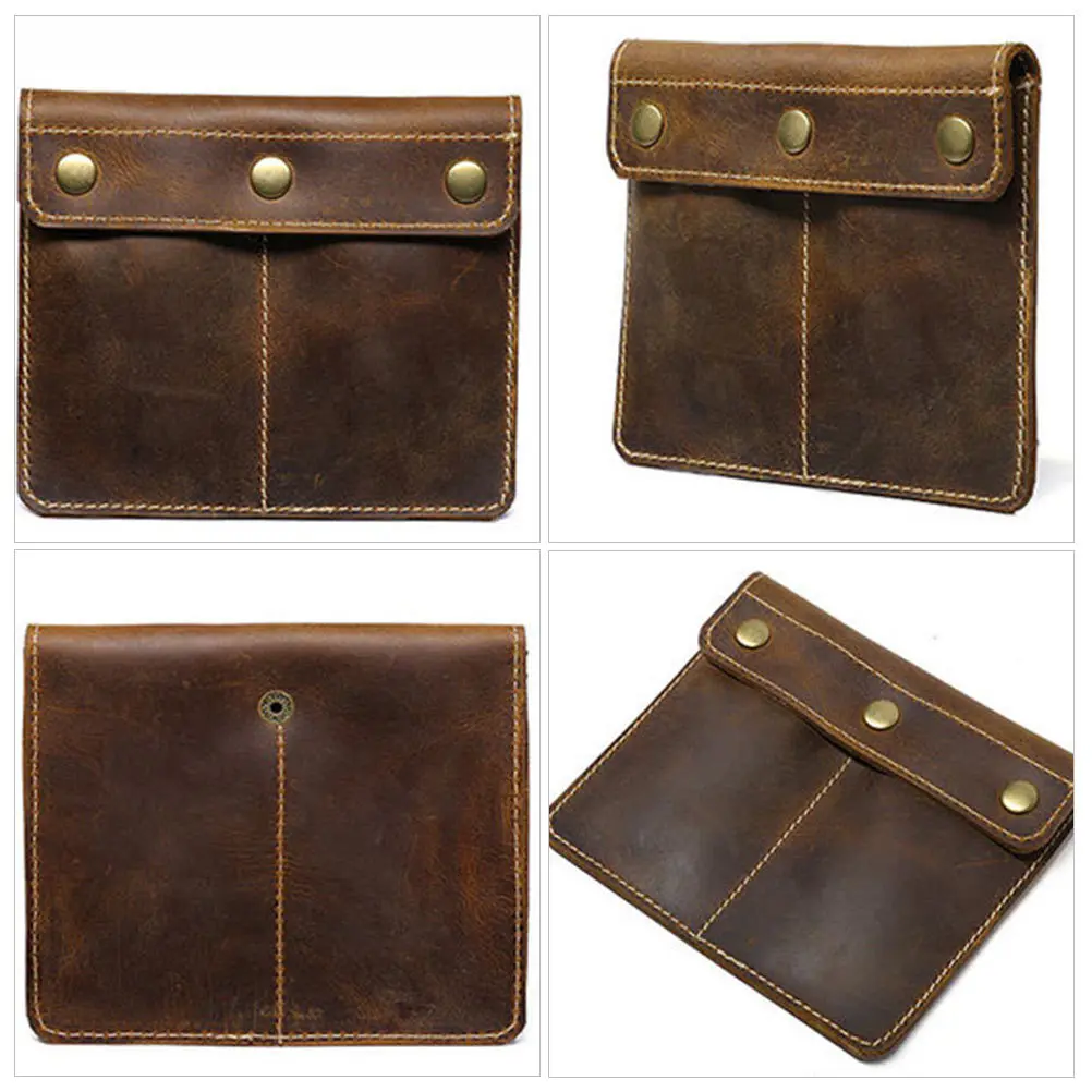 

2-Slot Portable Watch Storage Box Vintage Case Snap Design Couple Watch Organizer Travel Jewelry Holder