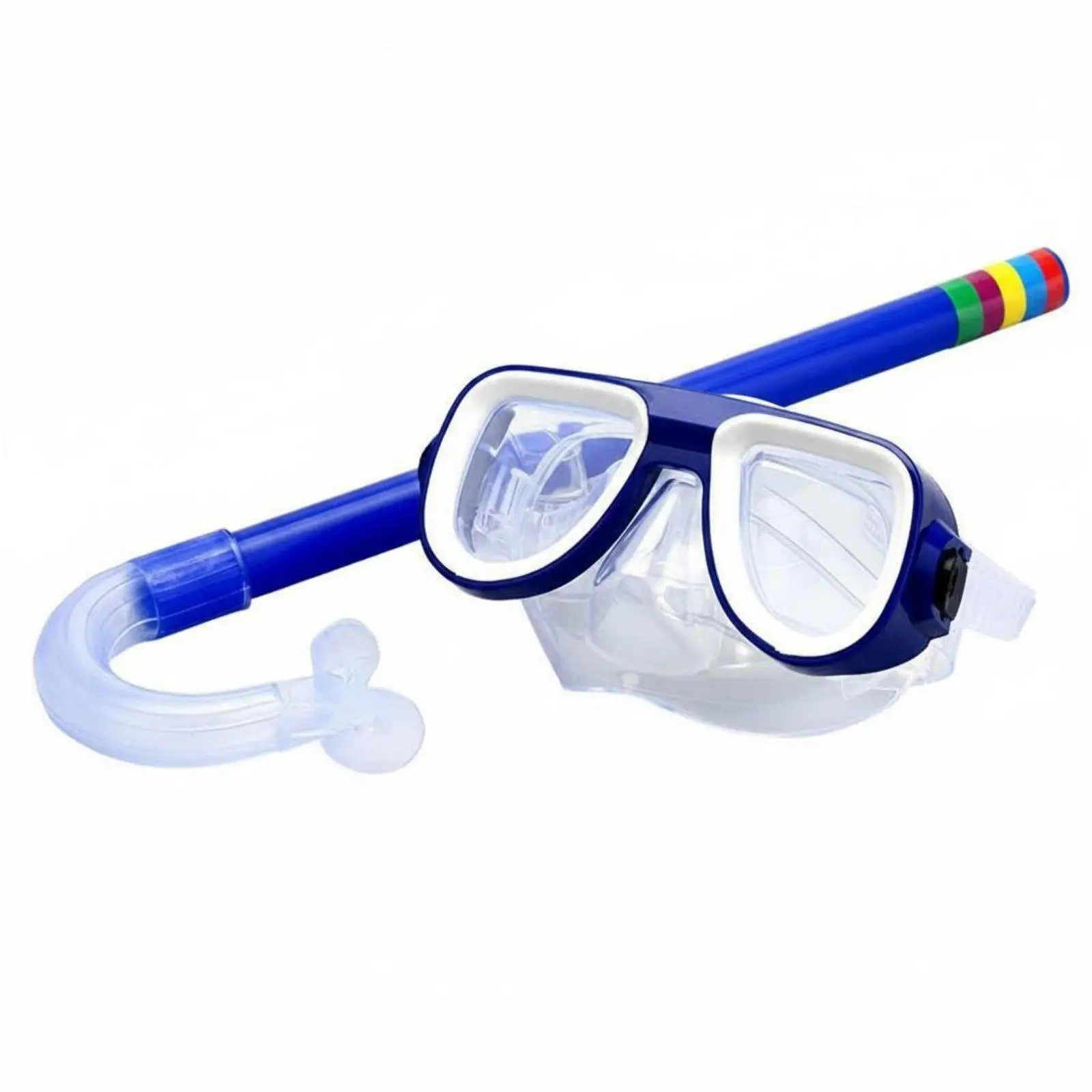 Children Snorkeling Mask Secure Fit Kids Snorkel Set Diving Glasses for Confident Swimming and Training