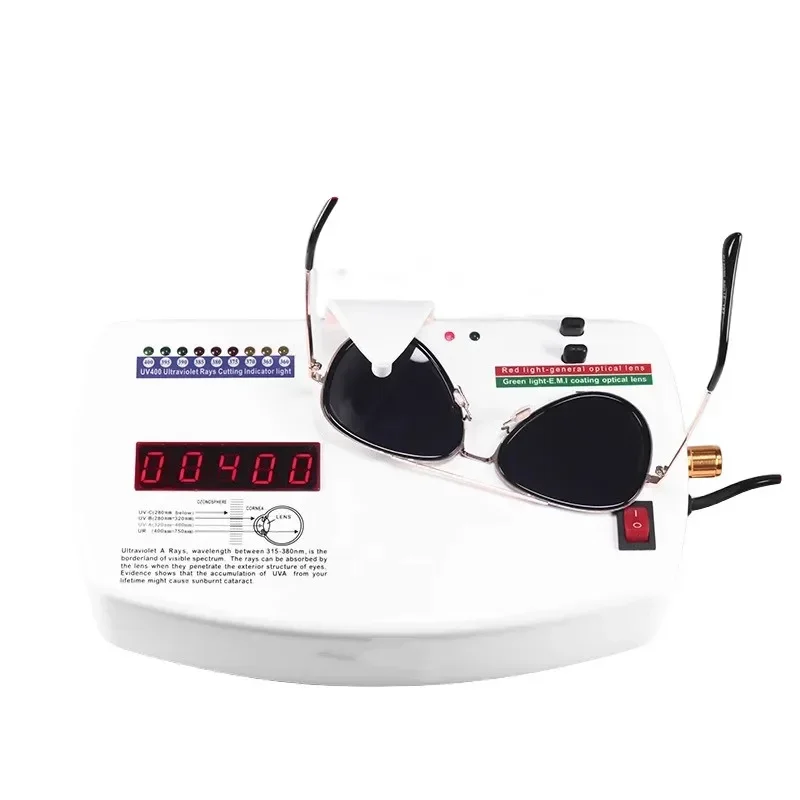 1pc Testing Machine Measuring Lens Anti-UV Anti-radiation Anti-radiation Solar Lens Testing Instrument
