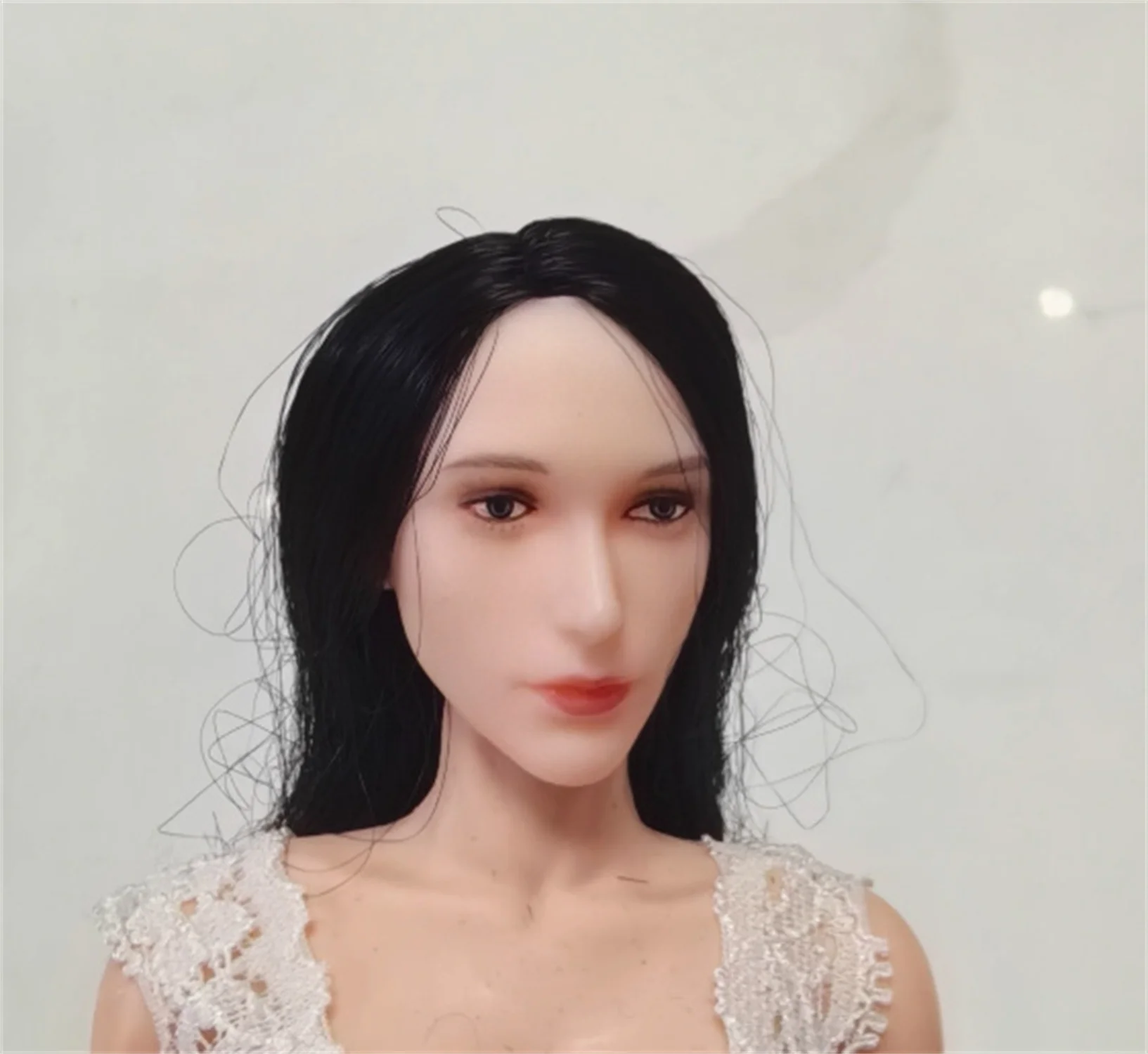 

1/6 Scale Head Sculpt Asia Beauty girl Expression For 12 pale " PH TFor 12" figure toys JiaoDoll TBLeague TBL PH Soldier