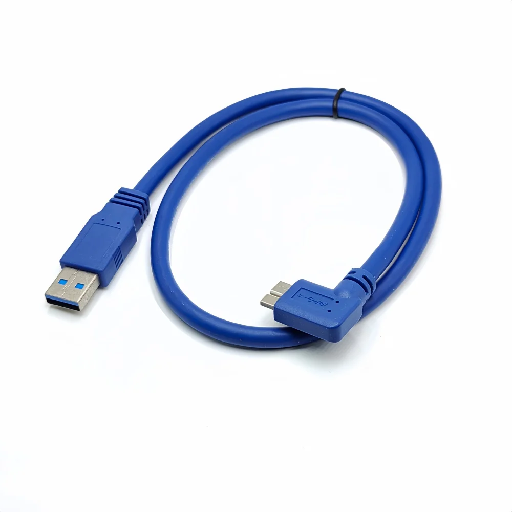 USB to Micro B Right Angle Camera Cable Super Fast and Stable 3.0 Transmission Data Transfer with Various Professional Cameras