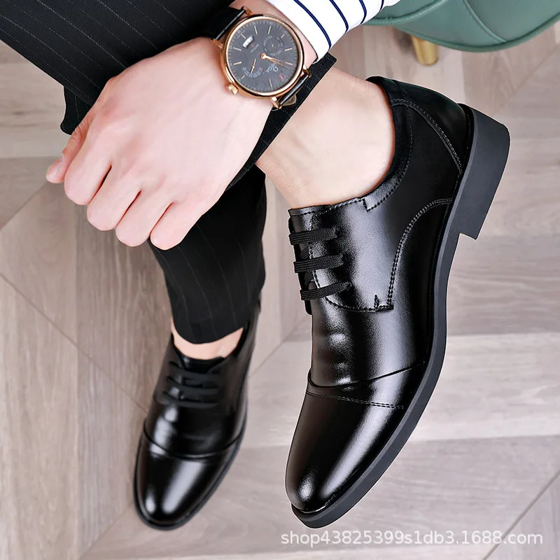 Klassische Männer Kleid Schuhe Luxus Marke Business Leder Schuhe für Herren Bequeme Spitze Sozialen Schuhe Männer Sport Casual Schuhe