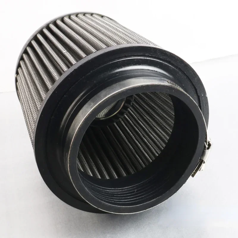 Custom Size Neat and Clear Surface Texture 100% Dry Carbon Fiber Air Intake Filters