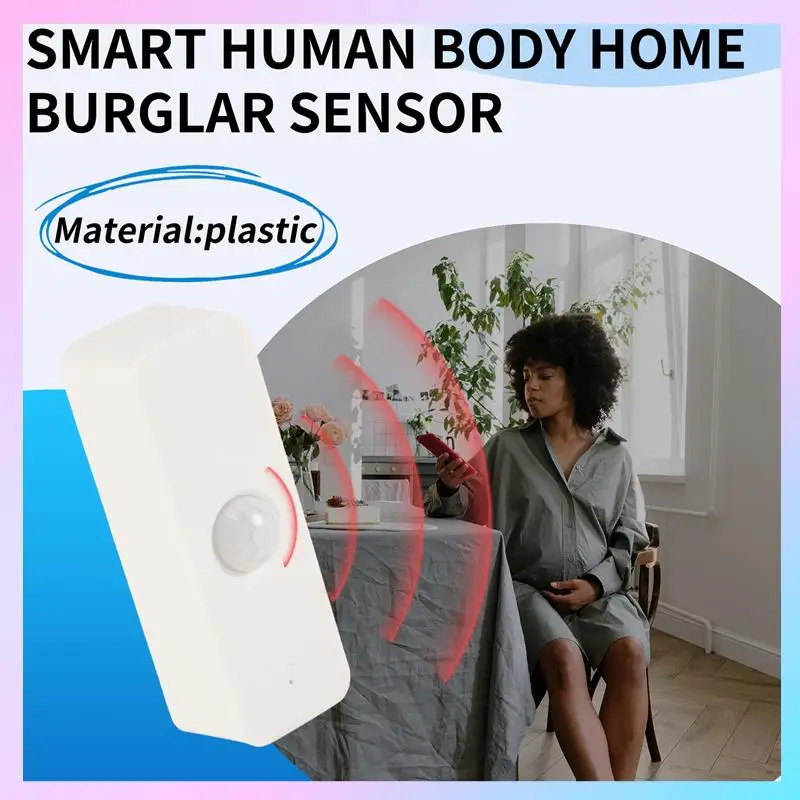 

AB25-Tuya Zigbee умный PIR датчик человеческого тела инфракрасный детектор движения домашняя безопасность сцена связи автоматизация питание от батареи
