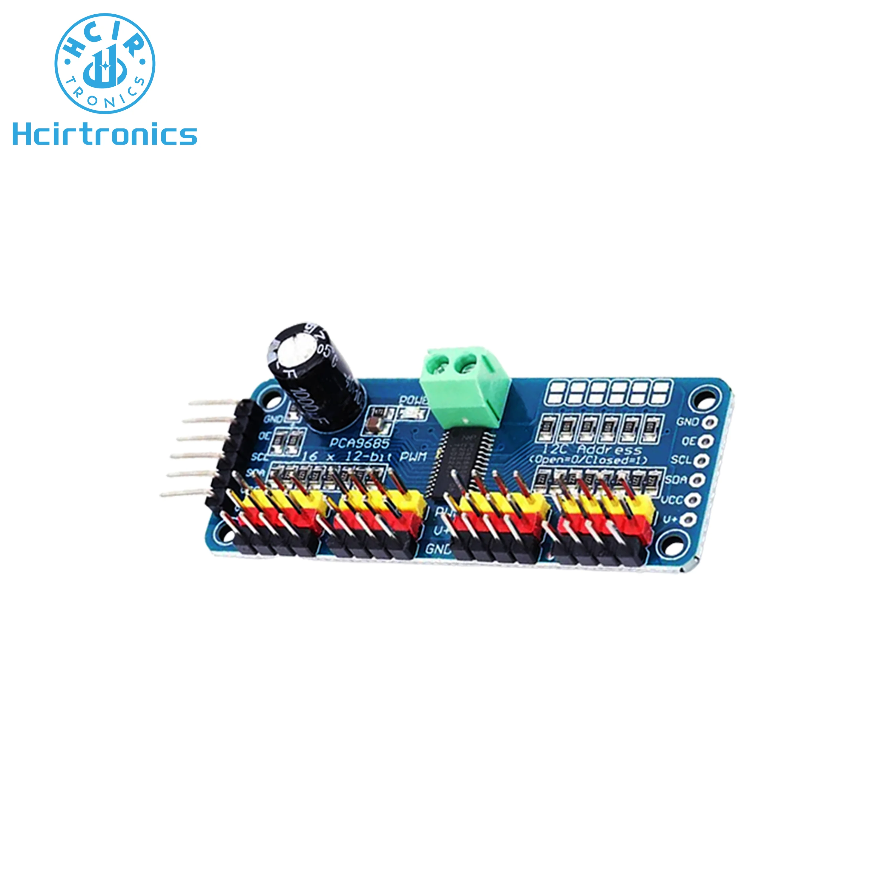 PCA9685 16-Channel 12-bit PWM Servo Motor Driver I2C Module Servo Shield Module PCA9685 Module