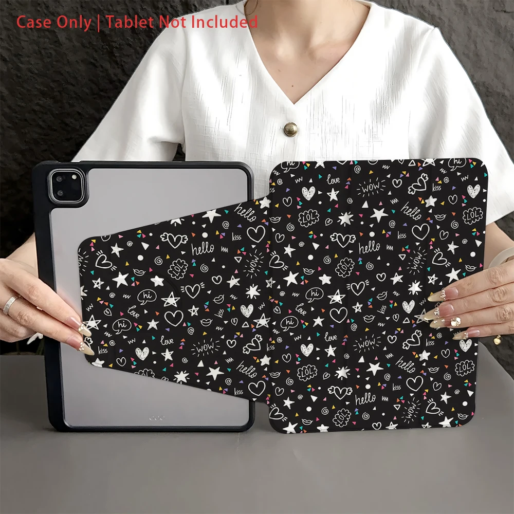 

Case compatible with iPad 10.9/Pro11/10th7/8/Air 4/5/Air 13(M3 2025)/Air 11(M3 2025)/Air 11(M3 2025)/(A16 2025)
