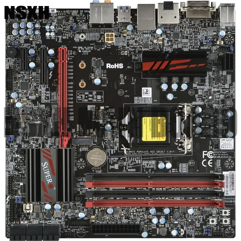 

C7H170-M Motherboard 64GB LGA 1151 DDR4 Micro ATX Mainboard 100% Tested Fully Work