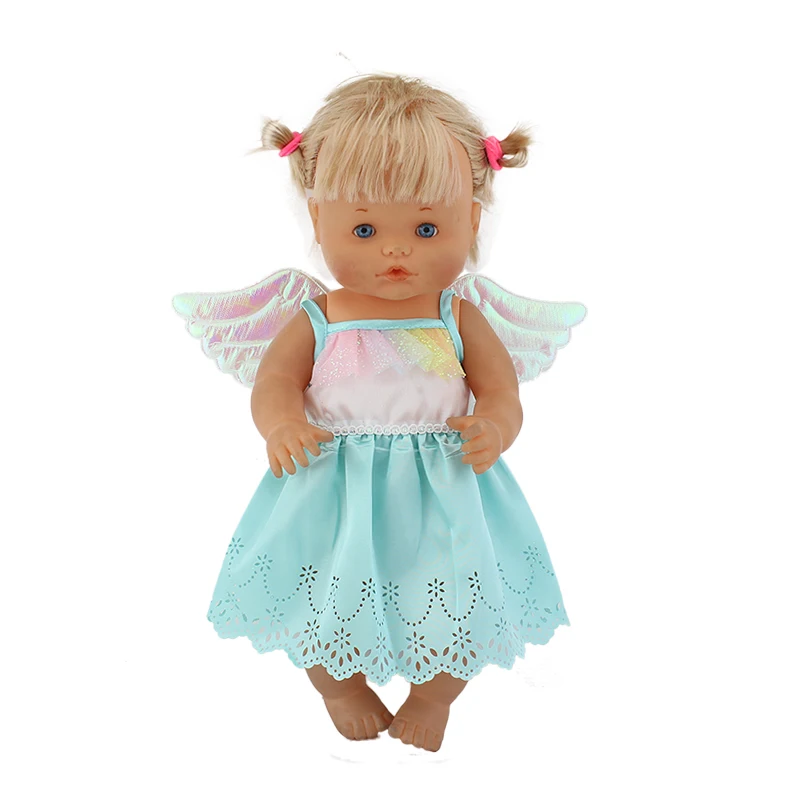 New Fashion  dress Fit 40cm 41 cm Nenucos Doll Nenuco Ropa  su Hermanita Purple Long Sleeves