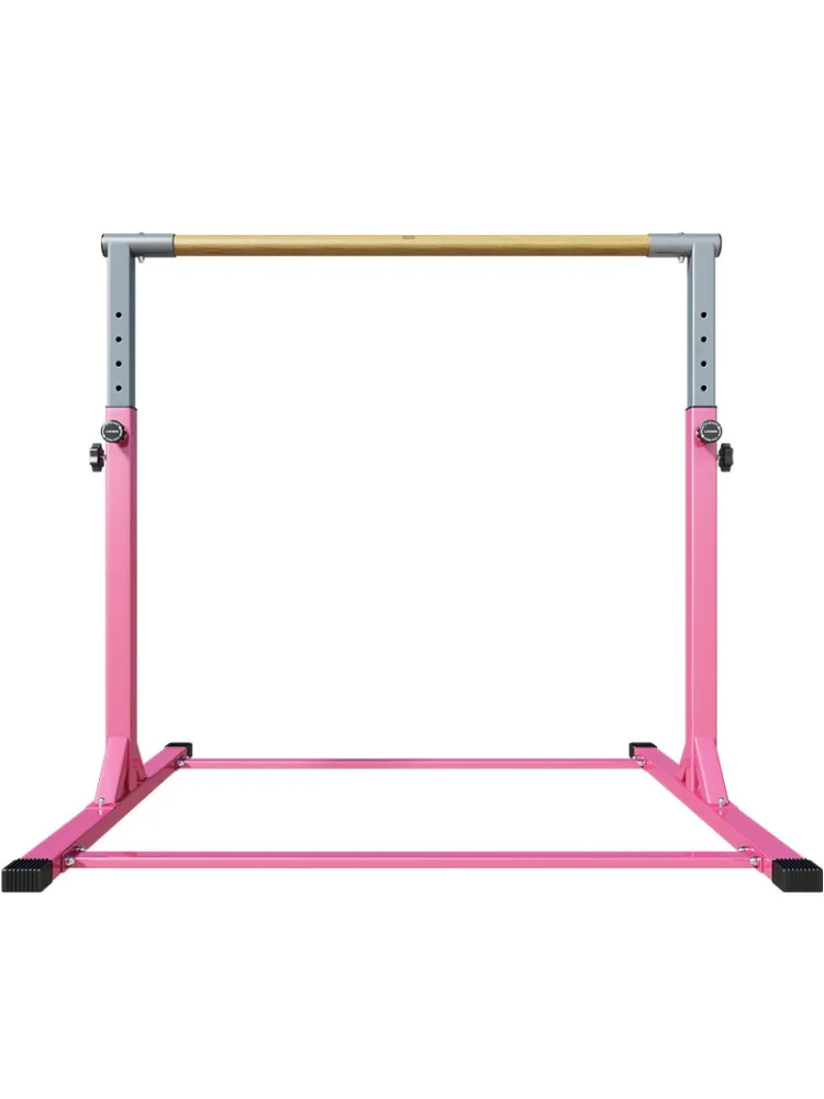 

Gymnastics Bar Horizontal Bar Junior Training Equipment High Bars Upgraded with 13Level Adjustable HeightDouble Lock