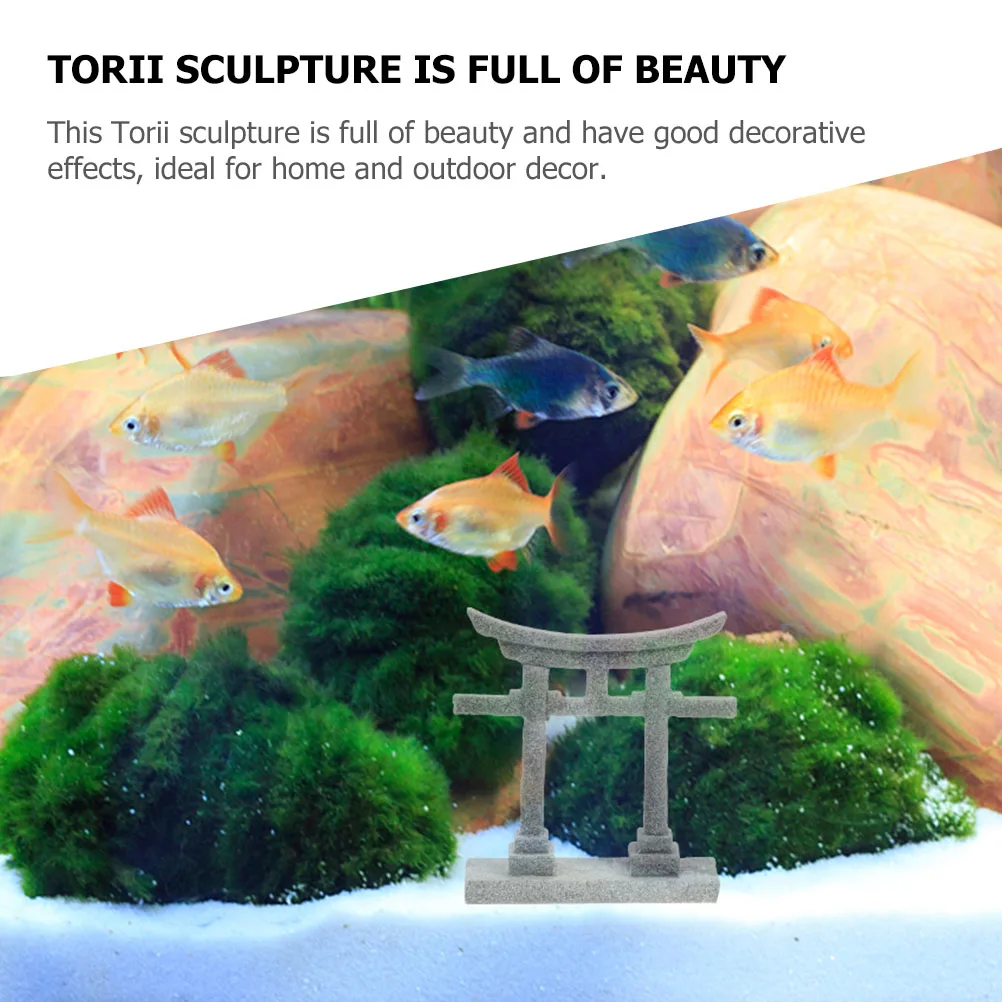 

2pcs Ornaments Stone Bonsai Decoration Zen Statue for Outdoor Aquarium Fish Tank DIY Small Large Size Garden Supplies