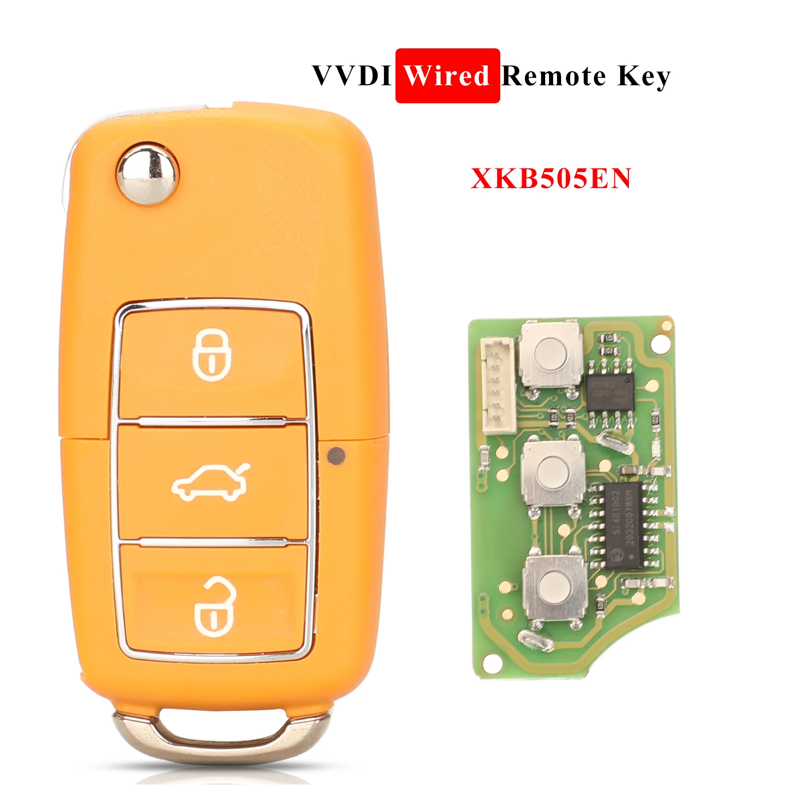 Jingyuqin 5 stücke Xhorse XKB501EN XKB508EN XKB510EN Draht Remote Key Für B5 Typ für VVDI2/VVDI Schlüssel Werkzeug/MIni Schlüssel Werkzeug/Schlüssel Werkzeug Max