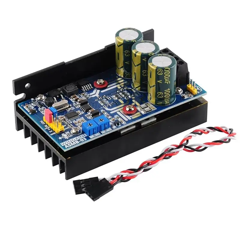 

Одноканальный сервоконтроллер A30F-ASMB-03M, высокомоментный (1000 Нм), для DIY-роботов, 8-48В, с ограничением тока 20А