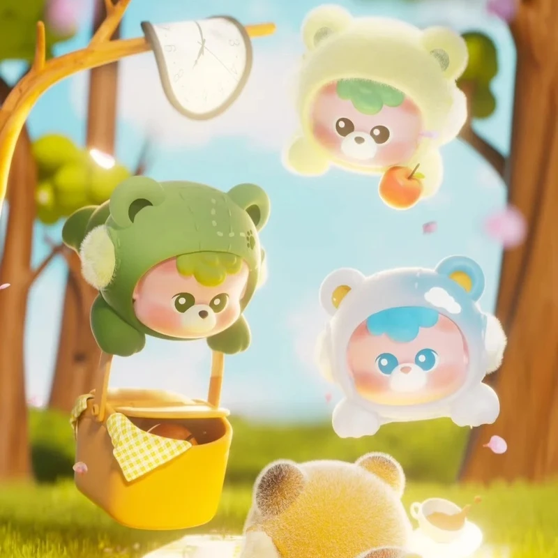 

Genuine New Product: Diy Baby 24-Hour Sticker Bear Series Desktop Decoration Room Decoration Birthday Gift Cute For Friends Kids