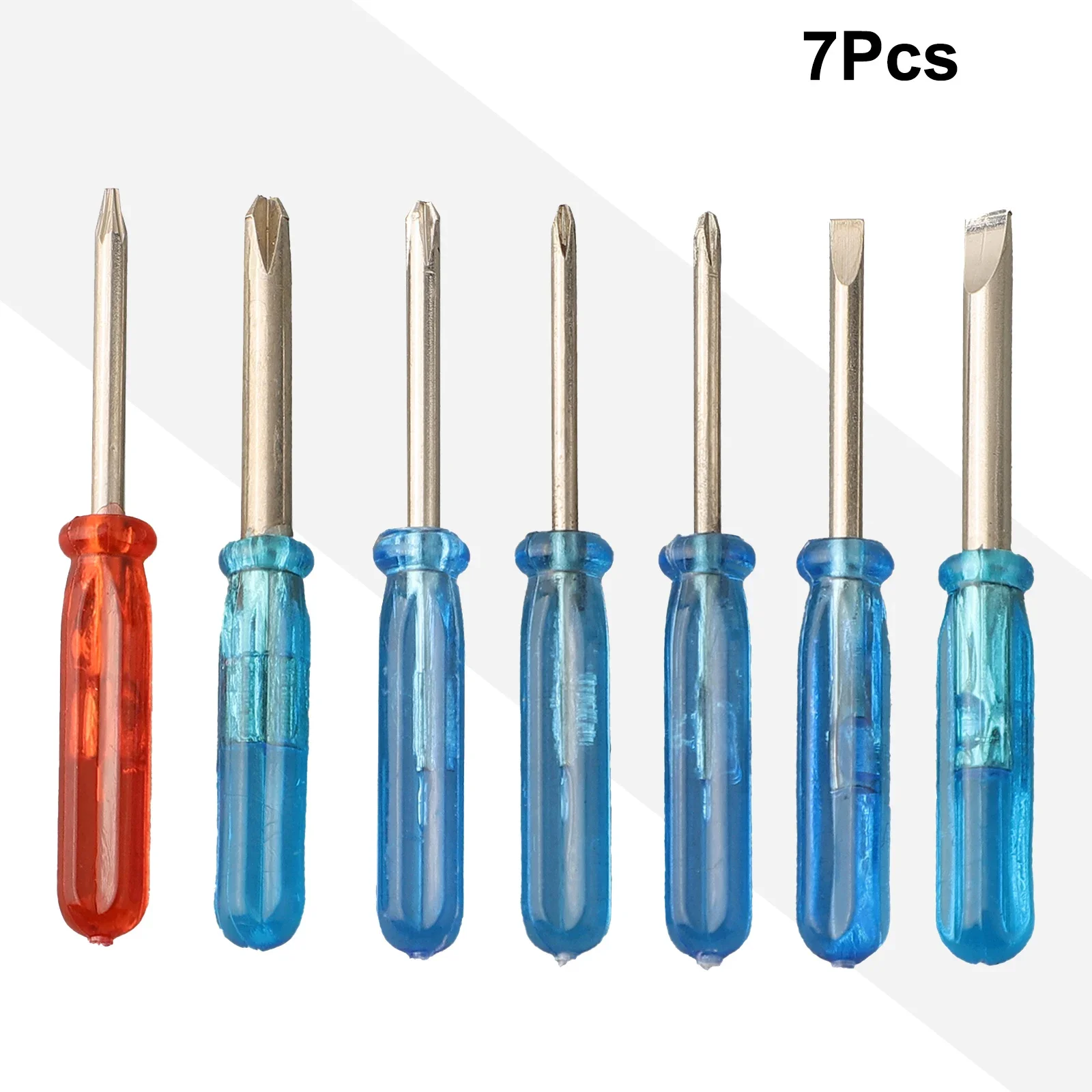 Cross Screwdrivers Mini Screwdrivers Workshop Repair For Small Items Slotted 45mm / 1.77Inch Repair For Small Items