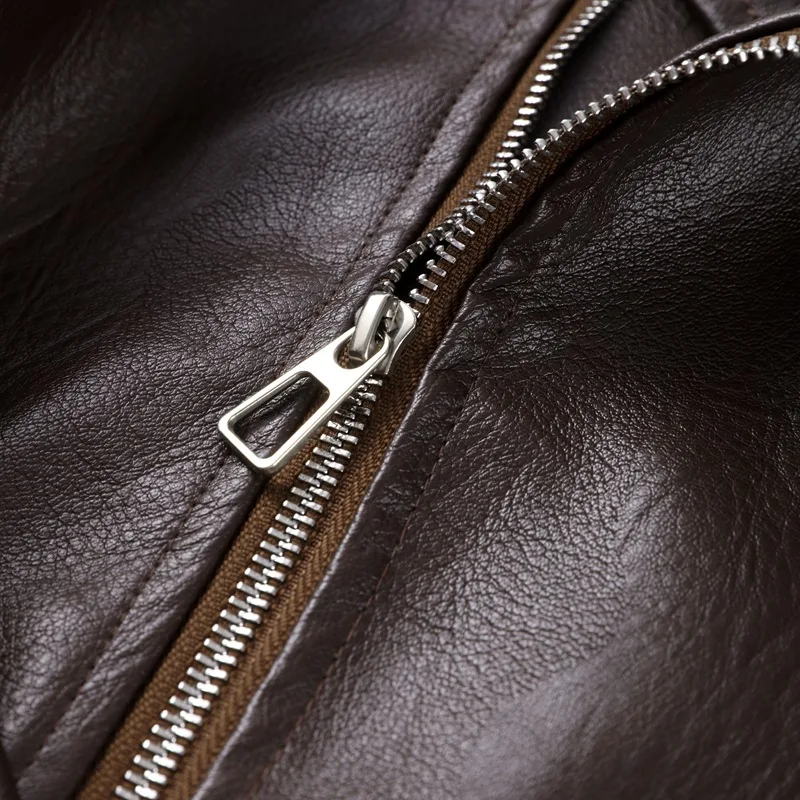 Chaqueta de PU con cinturón y cremallera para mujer, abrigo de cuero con correa corta y cuello vuelto, estilo europeo americano, primavera y otoño 2025