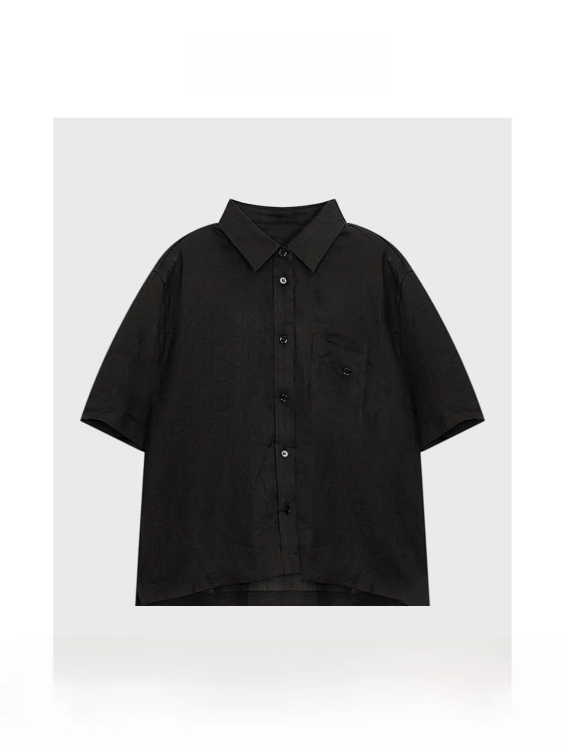 

l Flax Faion Breathable irt with ket Turn-down Collar ort Sve Regular Fit Commute Sle Pure Color irt