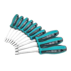 Metal Socket Driver Wrench Screwdriver Hex Nut Key Nutdriver Hand Tool Nutdriver