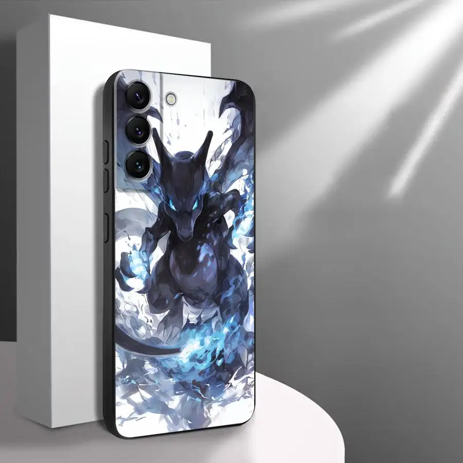 حافظة لهاتف سامسونج جالاكسي A54 A52 A14 A53 A23 A71 A34 A51 A33 A21s A32 A15 A22 A55 A24 غطاء هاتف أنيمي بوكيمون G-Gengar