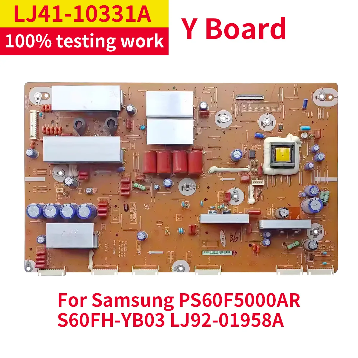 

LJ41-10331A LJ92-01958A Original Power Board Y Board For Samsung TV PS60F5000AR S60FH-YB03 Professional TV Parts Power Board