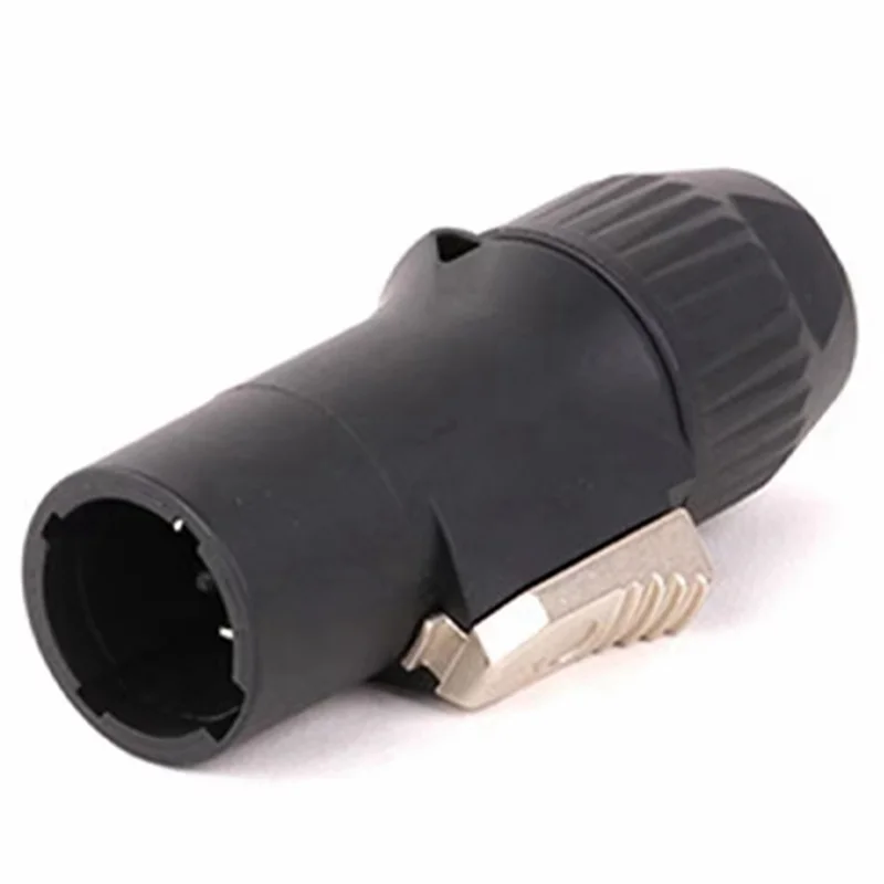 A84E-20Pcs 3Pins True Locking Connector Male Plug Jack NAC3FX-W NAC3MX-W PA66 Material IP65 Grade Waterproof