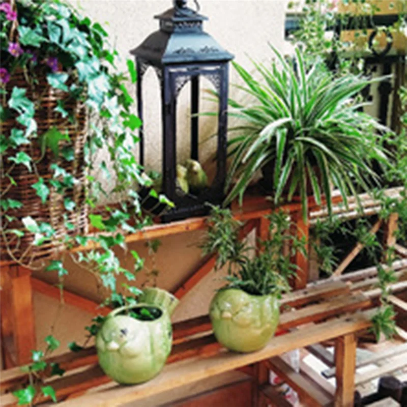 

AT19-Wedding Art Decor Hollow Metal Candle Holder Iron Glass Wind Light Ornaments Container Crafts Lantern