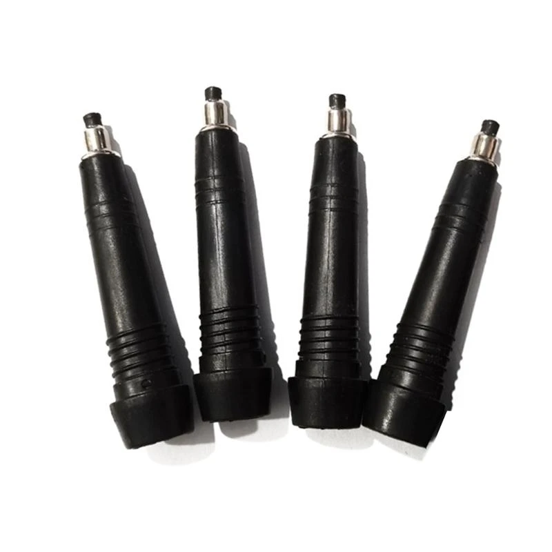 4pcs Coda trekking universal punta palo para caminar punta senderismo reemplazo punta senderismo para