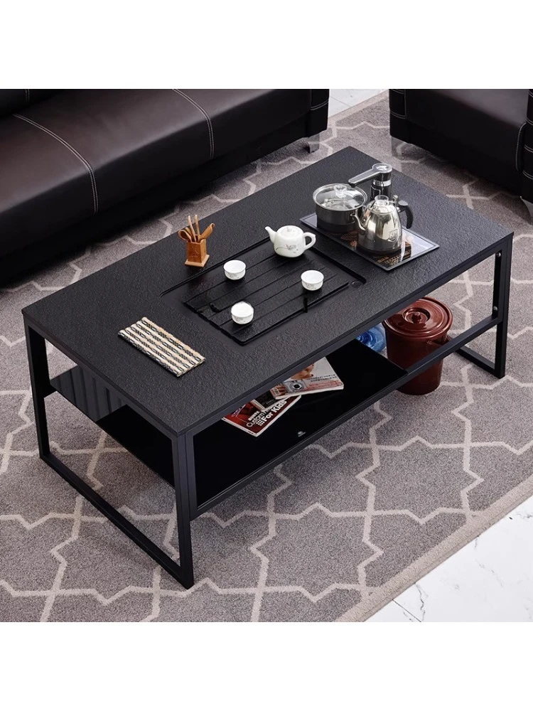 Modern Reception Business Fire Stone Kung Fu Tea Table Tea Making Table Home Small Apartment Integrated Tea Table Office Zen