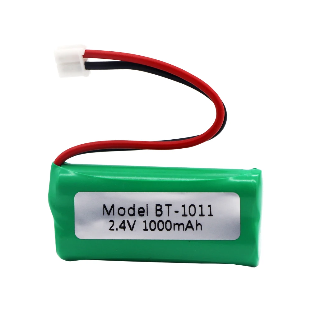 2.4V 1000mAh Ni-MH NiMH BT-1011 แบตเตอรี่ชาร์จสําหรับโทรศัพท์บ้านไร้สาย BT101 BT1018 BT8001 BT-694 CPH-515D Uniden แบตเตอรี่