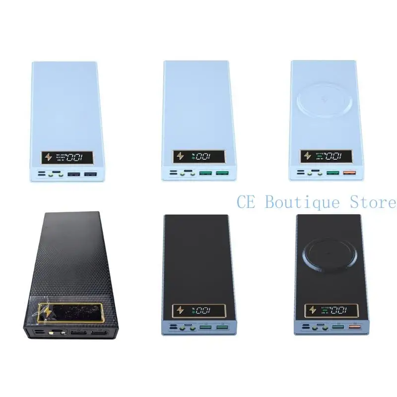 652f abnehmbare Batteriespeicherbox für 8x18650 Batterien Halter DIY -Plastikboxen – Detail 3