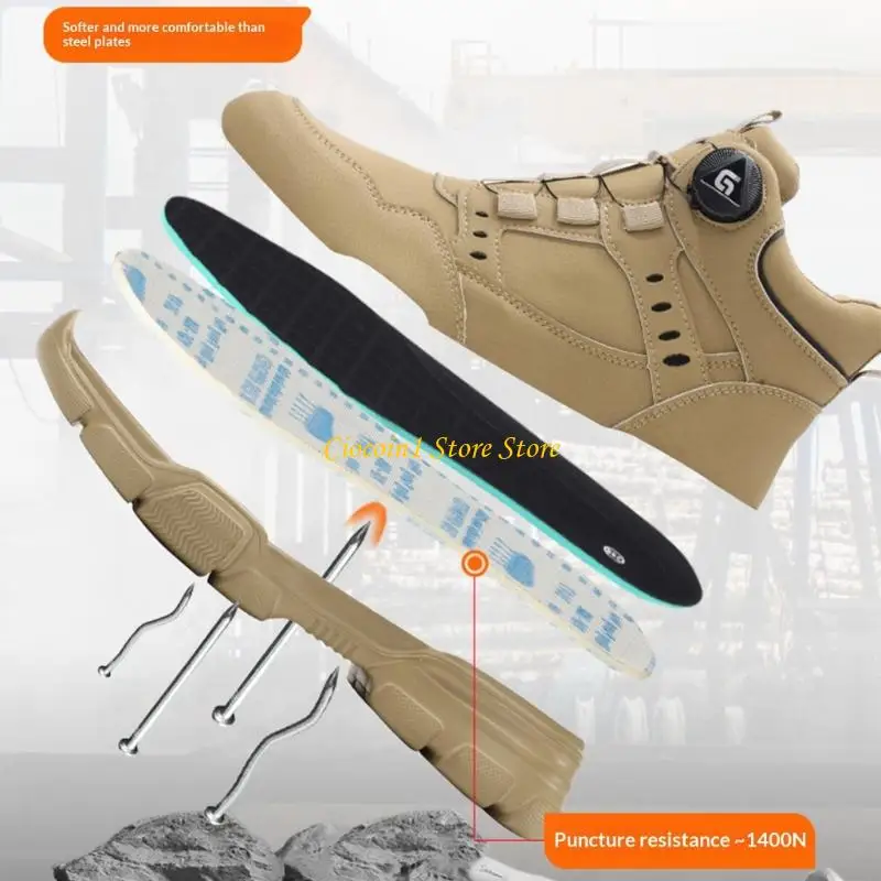 A3PC Industrial Protective Toe Safety Slip Resistant Outsole Lightweight