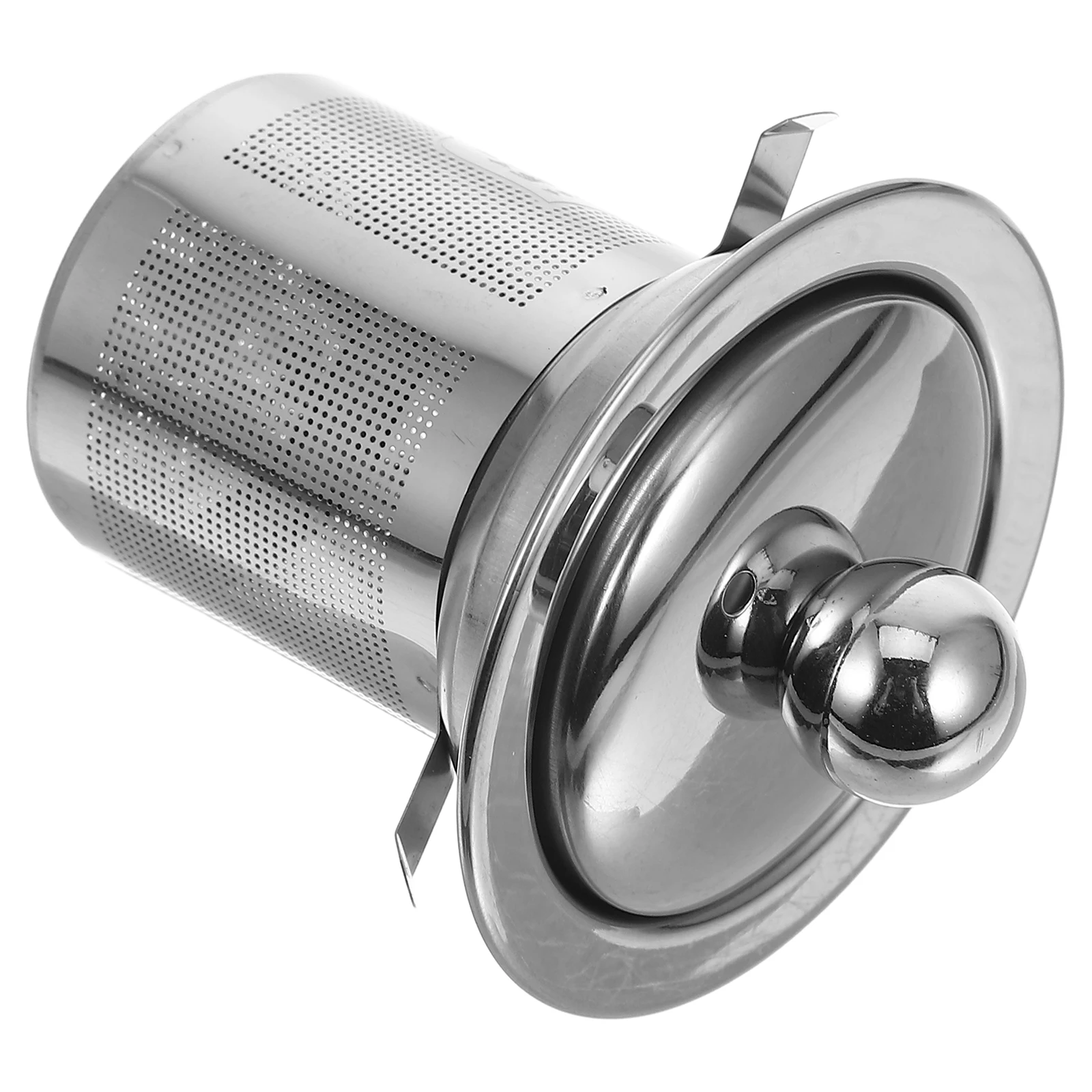 

Stainless Tea Infuser Leak Filter Loose Leaf Strainer It Can Move Chinese Kung Mesh