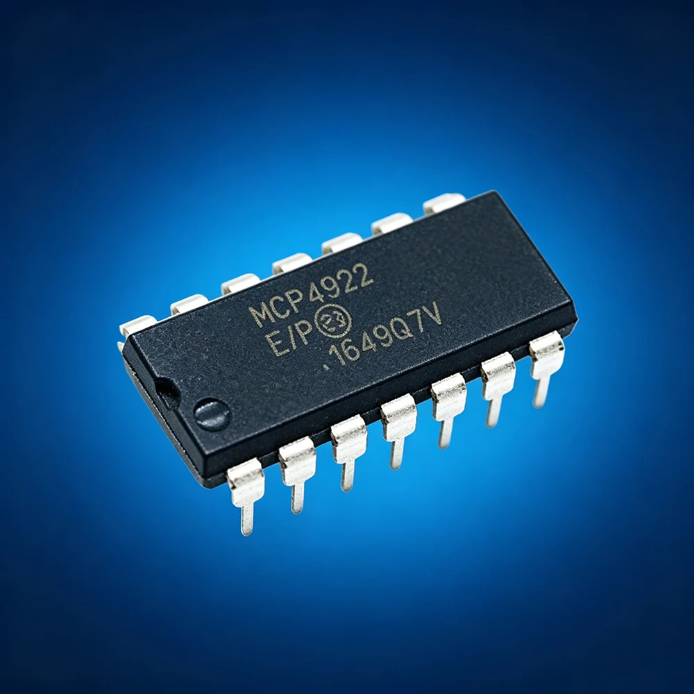 MCP4922-E MCP4922-E/P DIP-14 MCP4922 DIP14 in stock 1PCS/lot