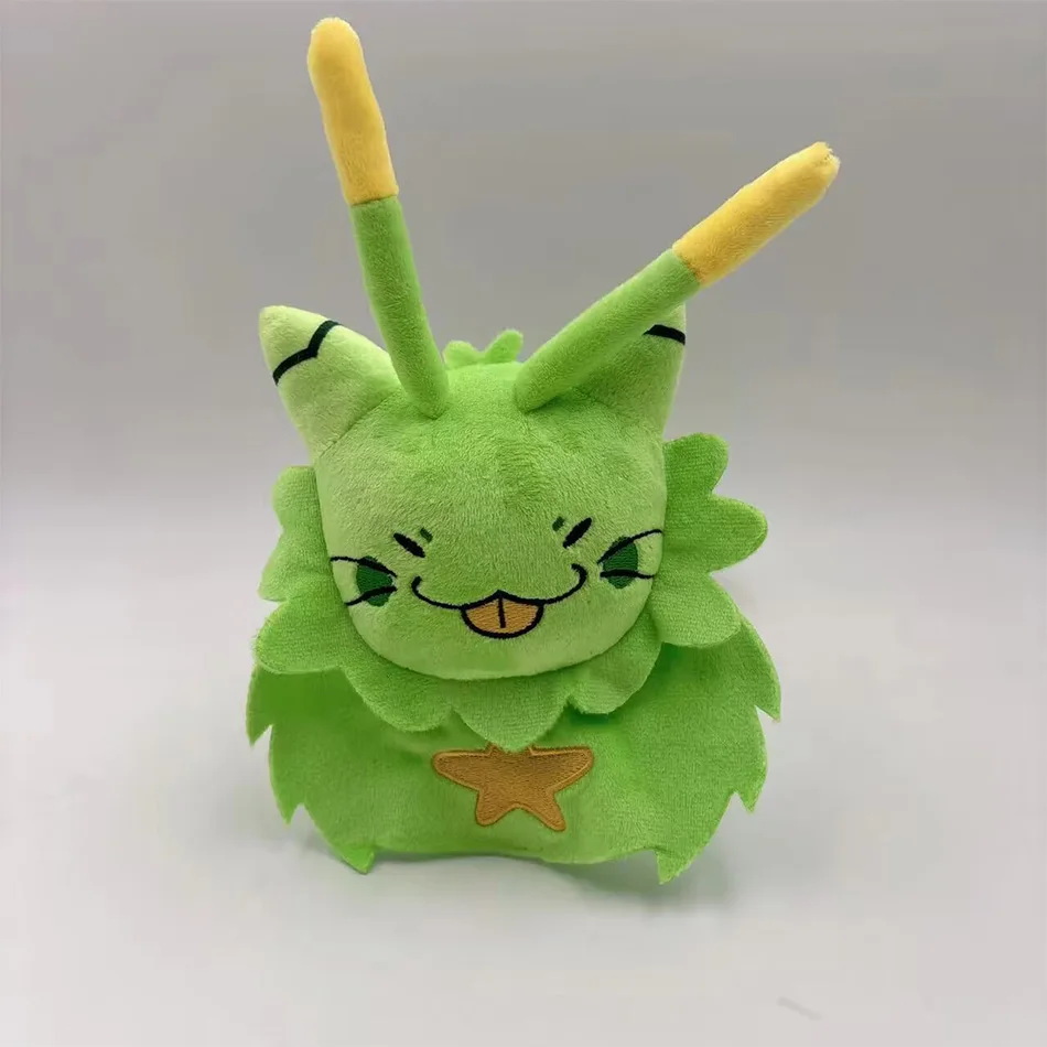 2024 New 20-30cm Gnarpy Discovers The Internet Plush Toy Gnarpy Regretevator Plushie Cat Alien Green Cat Peluche Stuffed Toys