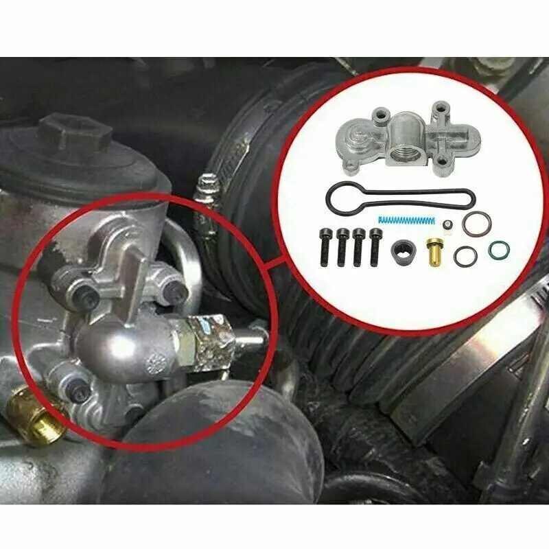 3C3Z-9T517-AG 新しいブルースプリング燃料圧力レギュレーター 2003-2007 フォード 6.0L パワーストローク用