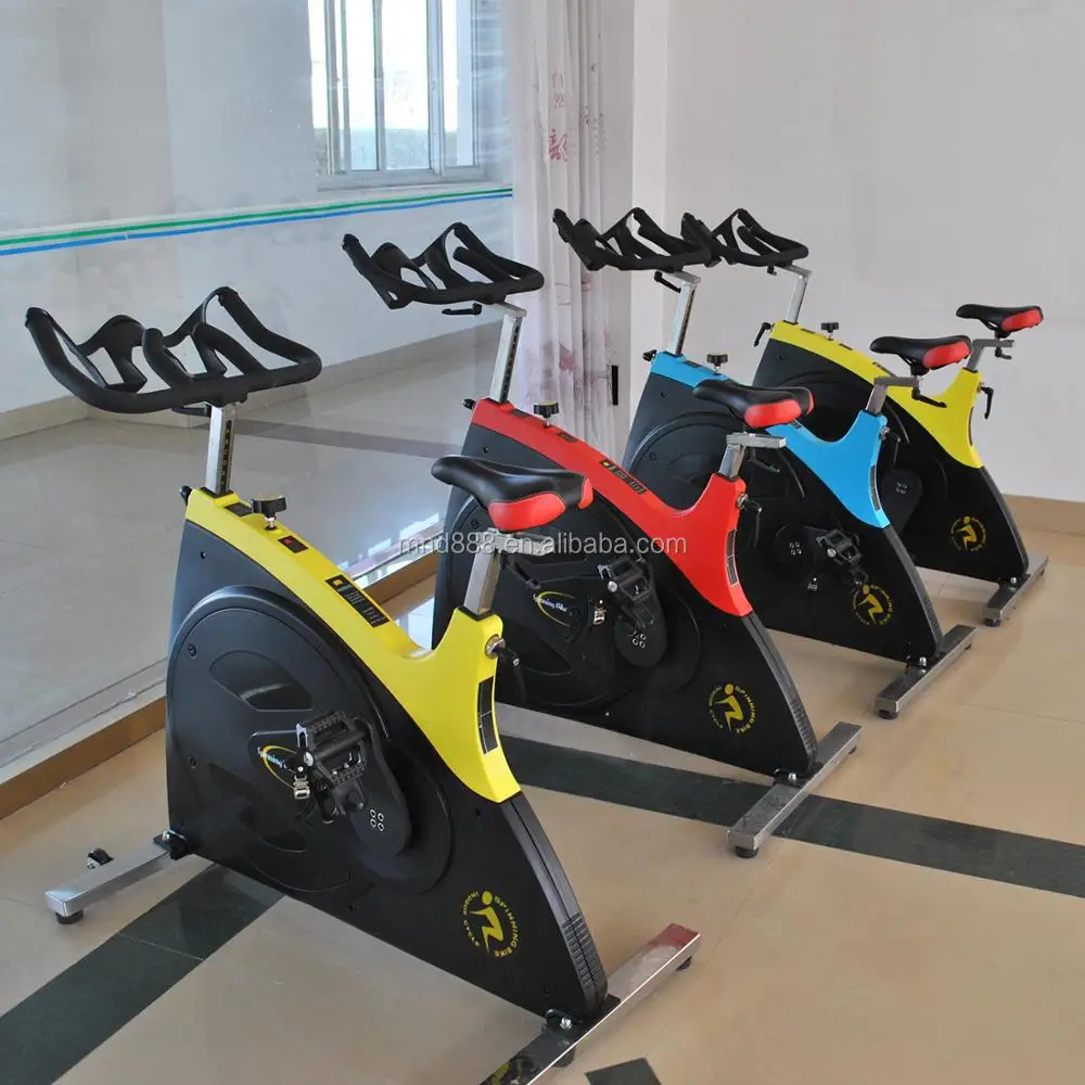 أفضل دراجة تمارين رياضية منزلية دولاب الموازنة لركوب الدراجات الداخلي مع نظام محرك حزام معدل ضربات القلب MND-D07 Bicycle1 #6