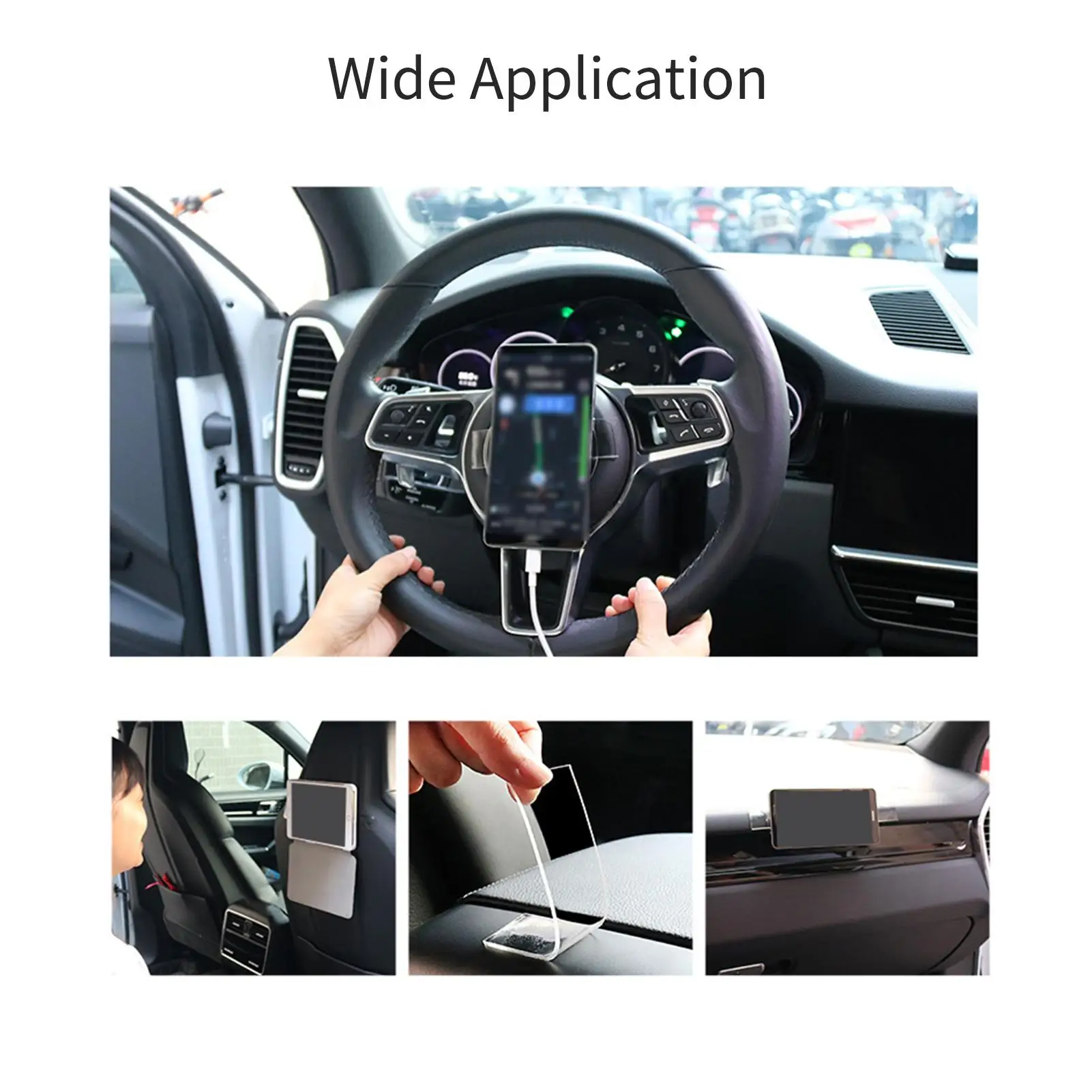 

3cm x 16.4ft Heavy Duty Nano Double Sided Tape Washable Removable for Wall Carpet Kitchen Bathroom