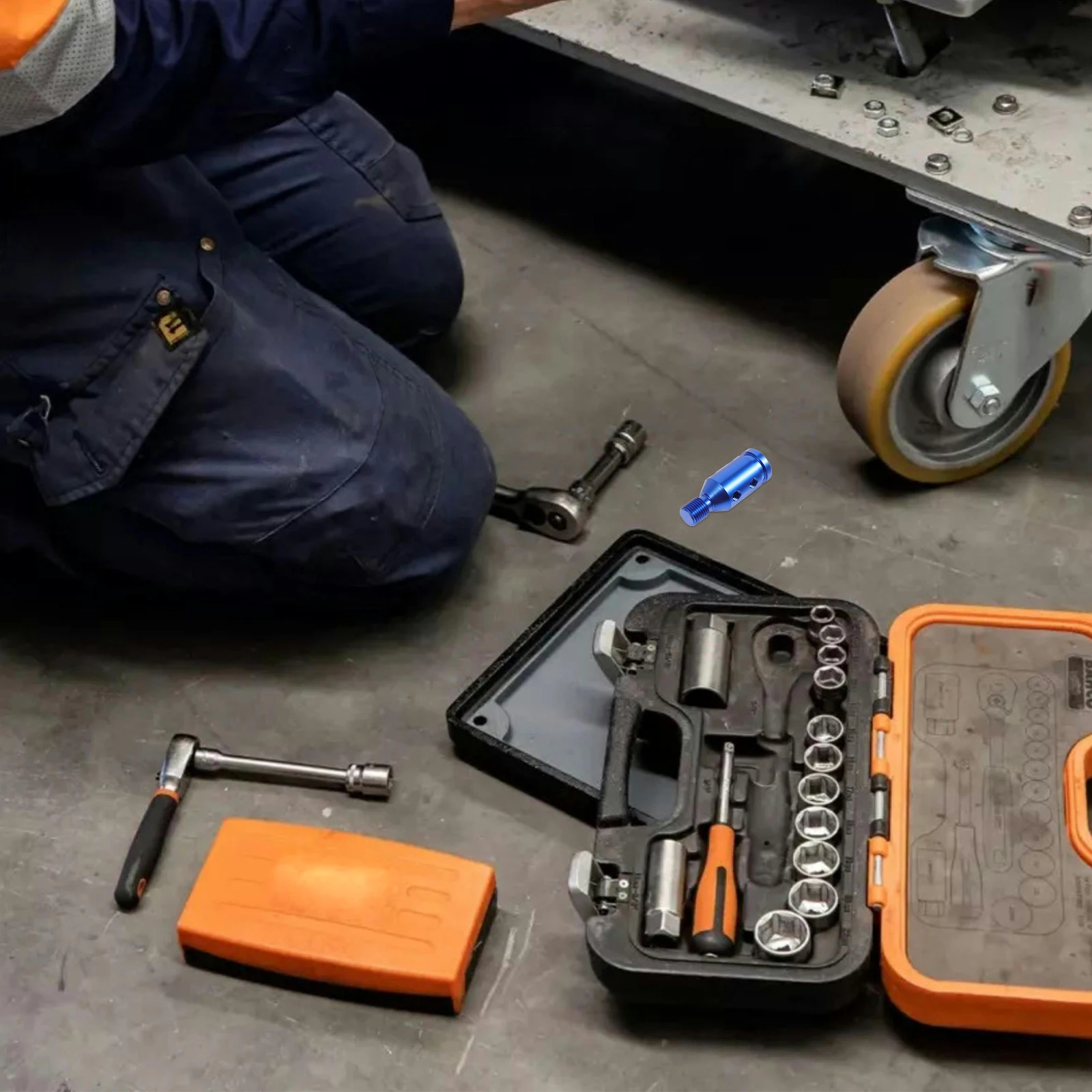 

1 Set Universal Car Gear Shift Knob Adapter Shifter Boot Retainer Sturdy Aluminum Alloy Easy Installation Comfortable Driving