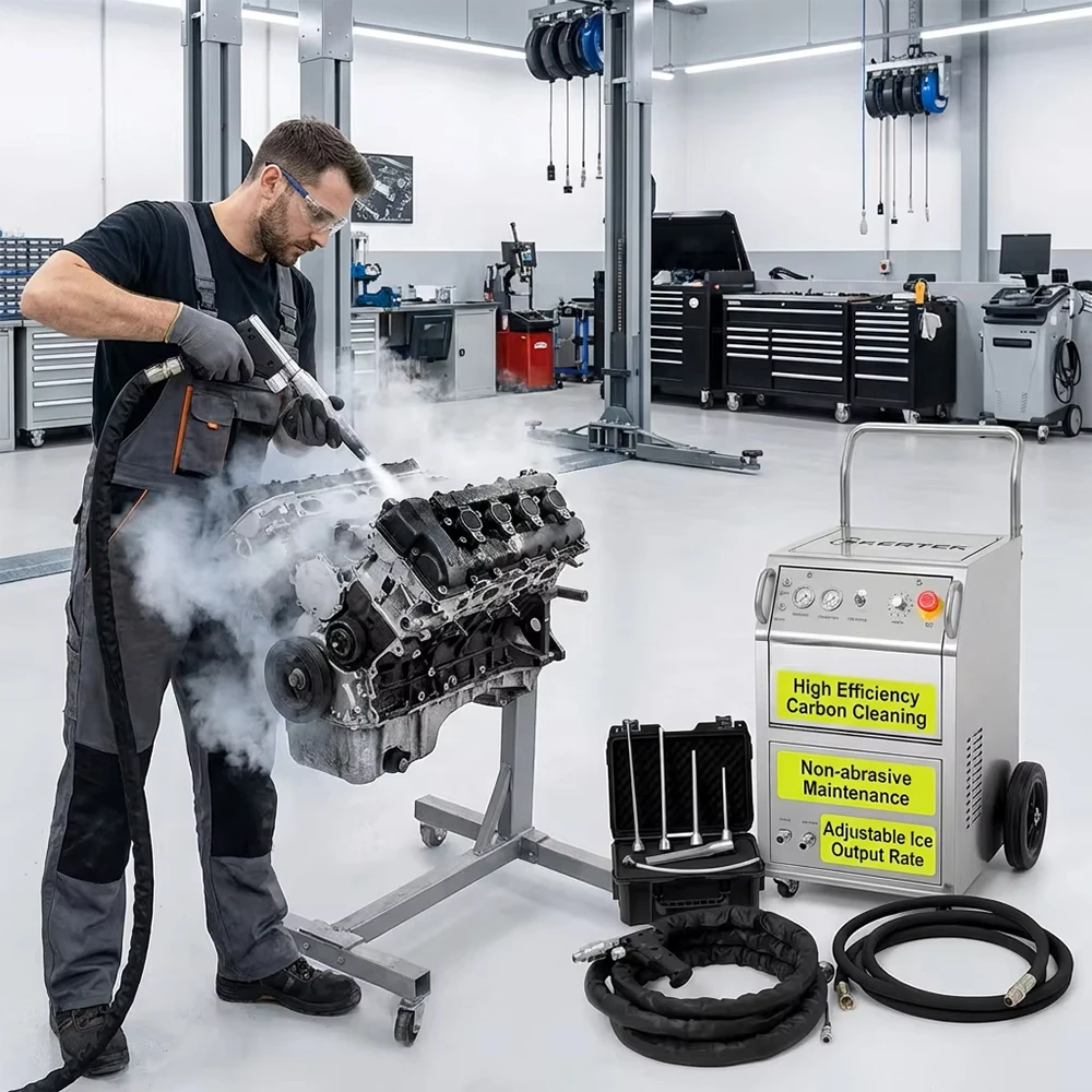 Cleaning ICE-JET Dry Ice Blasting Machine Automotive Mold Industry For Sale