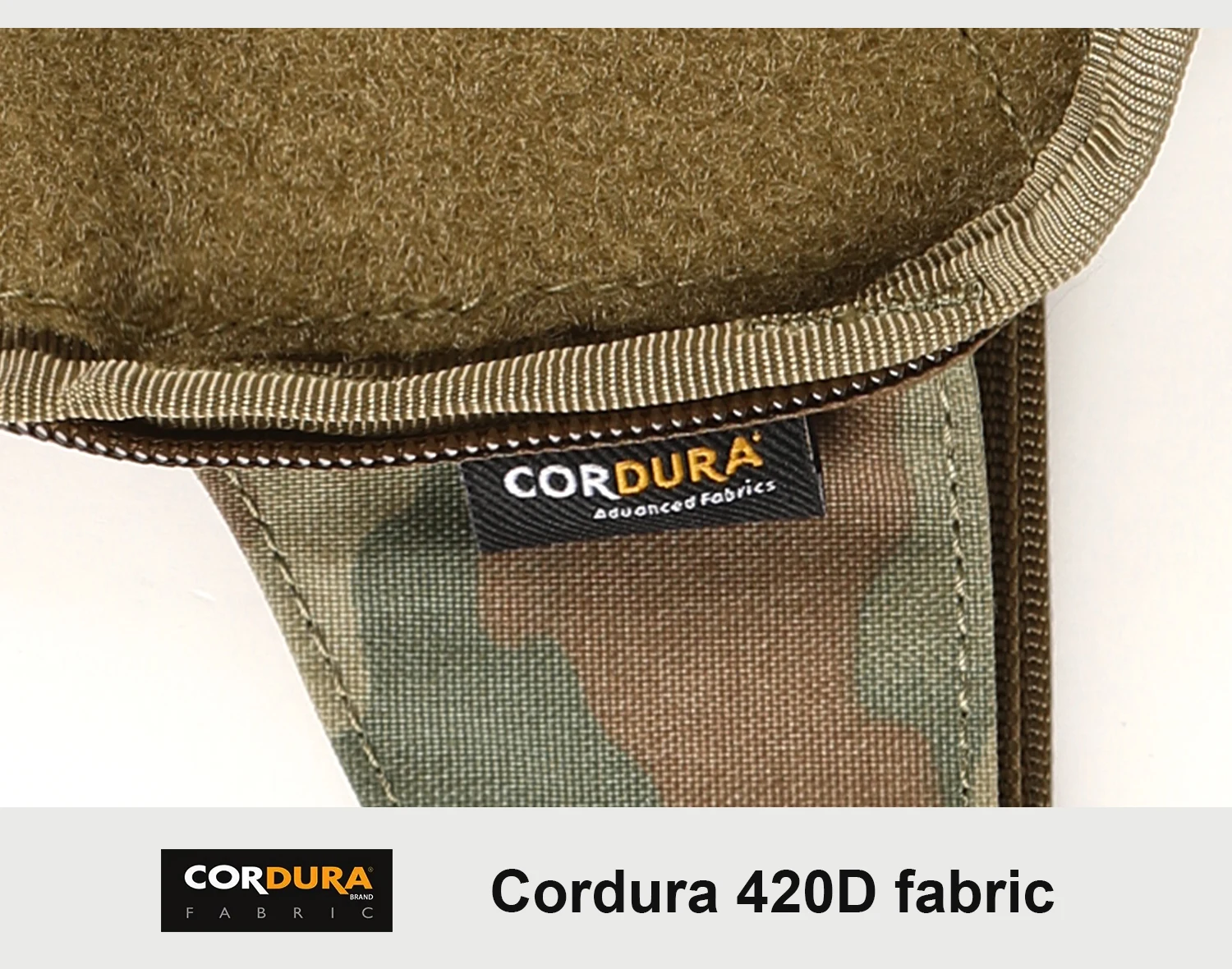 VOTAGOO Taktische Verdeckte Tragetasche Gürteltasche Handfeuerwaffen-Tasche CCW Hüfttasche aus Cordura 500D Nylon für Taktische Ausrüstung – Detail 11
