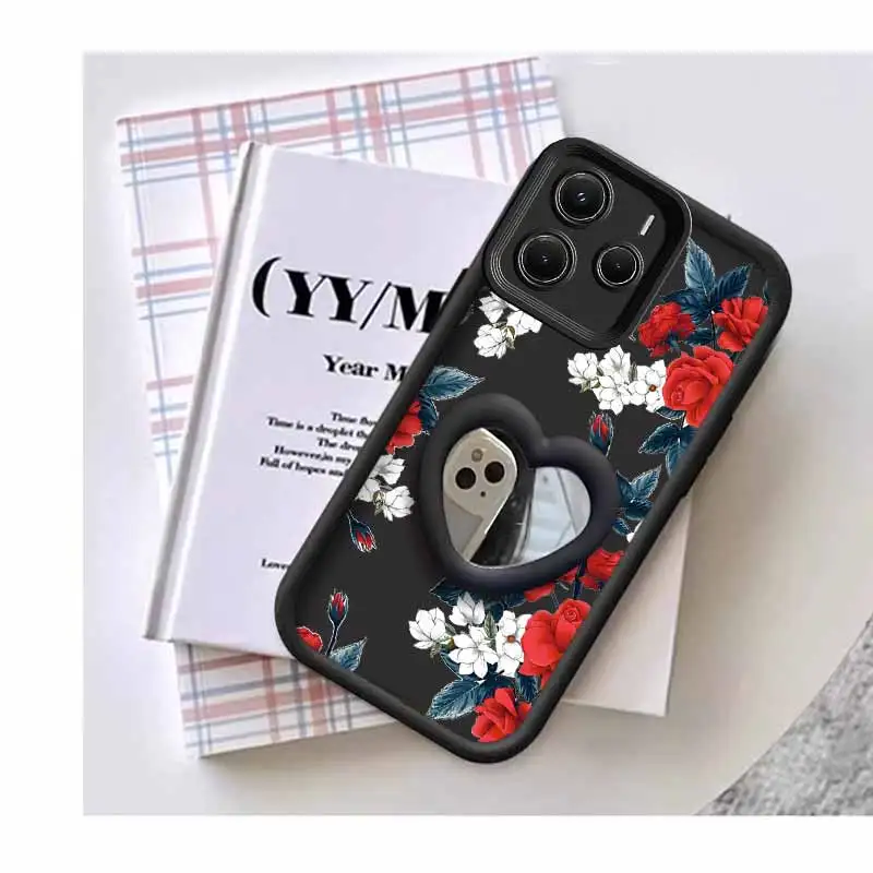 Note 14 Prachtige bloem Nieuwe Sky Eye Siliconen Telefoon Case Voor Redmi Note 14 14S 14Pro 14ProPlus 13 13Pro 12 12S 12R 12Pro Cover