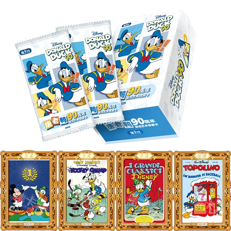 Card Fun Disney Don Donald Fauntleroy Duck Card 90th Anniversary Cards Anime Rare Mickey Mouse SSP Collectible Cards Toys Gift